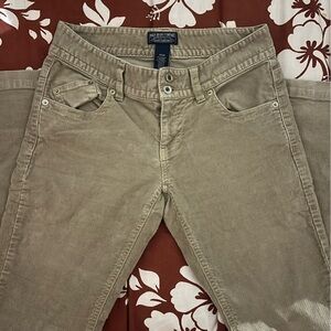 beige corduroy ralph lauren polo jeans company pants size 30”/4